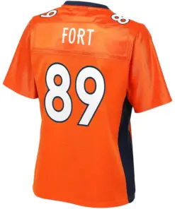 Austin Fort Denver Broncos NFL Pro Line Women's Team Player Jersey - Orange - Image 3