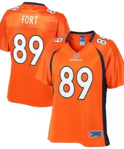 Austin Fort Denver Broncos NFL Pro Line Women's Team Player Jersey - Orange