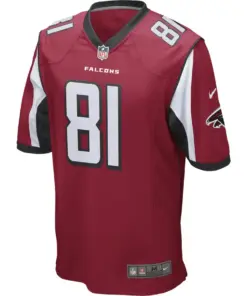 Austin Hooper Atlanta Falcons Nike Game Jersey - Red - Image 2