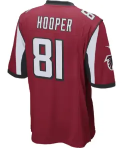 Austin Hooper Atlanta Falcons Nike Game Jersey - Red - Image 3