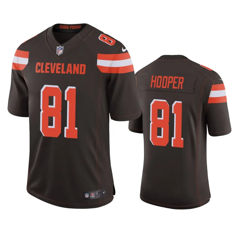 Austin Hooper Cleveland Browns Nike Vapor Limited Jersey - Brown