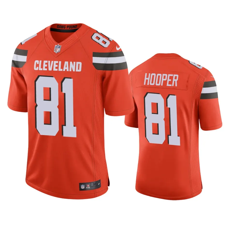 Austin Hooper Cleveland Browns Nike Vapor Limited Jersey - Orange