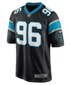 Austin Larkin Carolina Panthers Nike Game Player Jersey - Black - Image 3