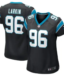 Austin Larkin Carolina Panthers Nike Women's Game Player Jersey - Black