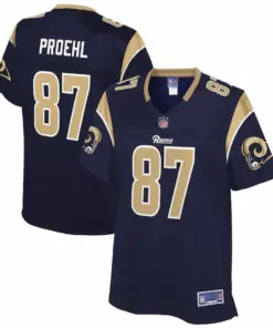 Austin Proehl Los Angeles Rams NFL Pro Line Women's Team Player Jersey - Navy