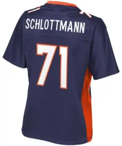 Austin Schlottmann Denver Broncos NFL Pro Line Women's Alternate Player Jersey - Navy - Image 3