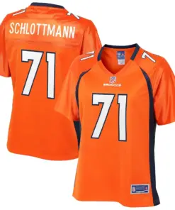 Austin Schlottmann Denver Broncos NFL Pro Line Women's Player Jersey - Orange