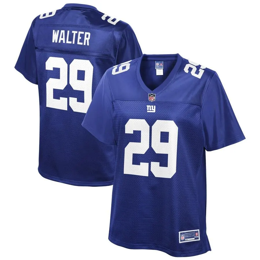 Austin Walter New York Giants NFL Pro Line Women's Player Jersey - Royal Blue