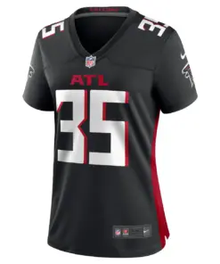 Avery Williams #35 Atlanta Falcons Nike Women's Game Jersey - Black - Image 3