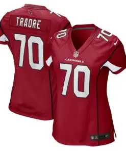 Badara Traore Arizona Cardinals Nike Women's Game Player Jersey - Cardinal