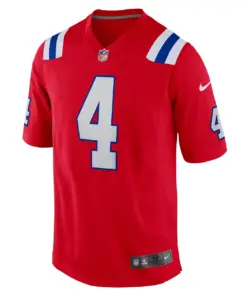 Bailey Zappe New England Patriots Nike Game Player Jersey - Navy - Image 6