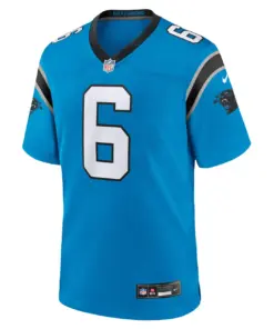 Baker Mayfield Carolina Panthers Nike Alternate Player Game Jersey - Powder Blue - Image 3