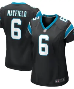 Baker Mayfield Carolina Panthers Nike Women's Home Player Game Jersey - Black
