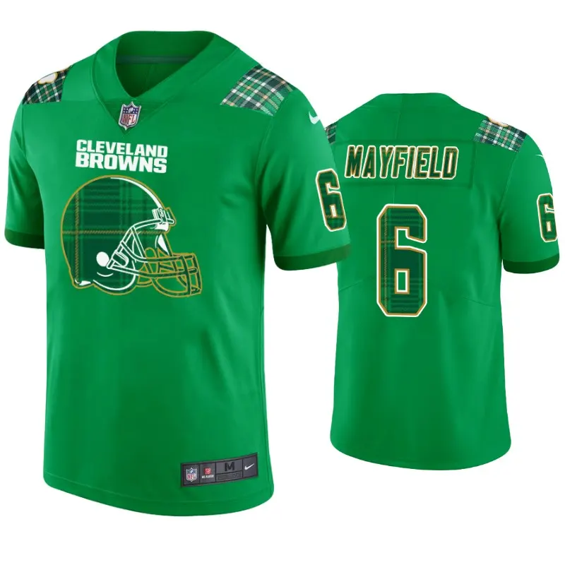 Baker Mayfield Cleveland Browns Nike St. Patrick's Day Jersey - Kelly Green