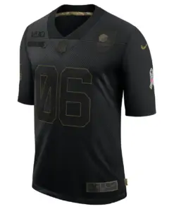 Baker Mayfield #06 Cleveland Browns Nike 2020 Salute to Service Limited Jersey - Black - Image 3