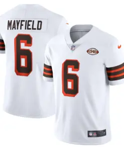 Baker Mayfield Cleveland Browns Nike Alternate Vapor Limited Jersey - Brown - Image 15