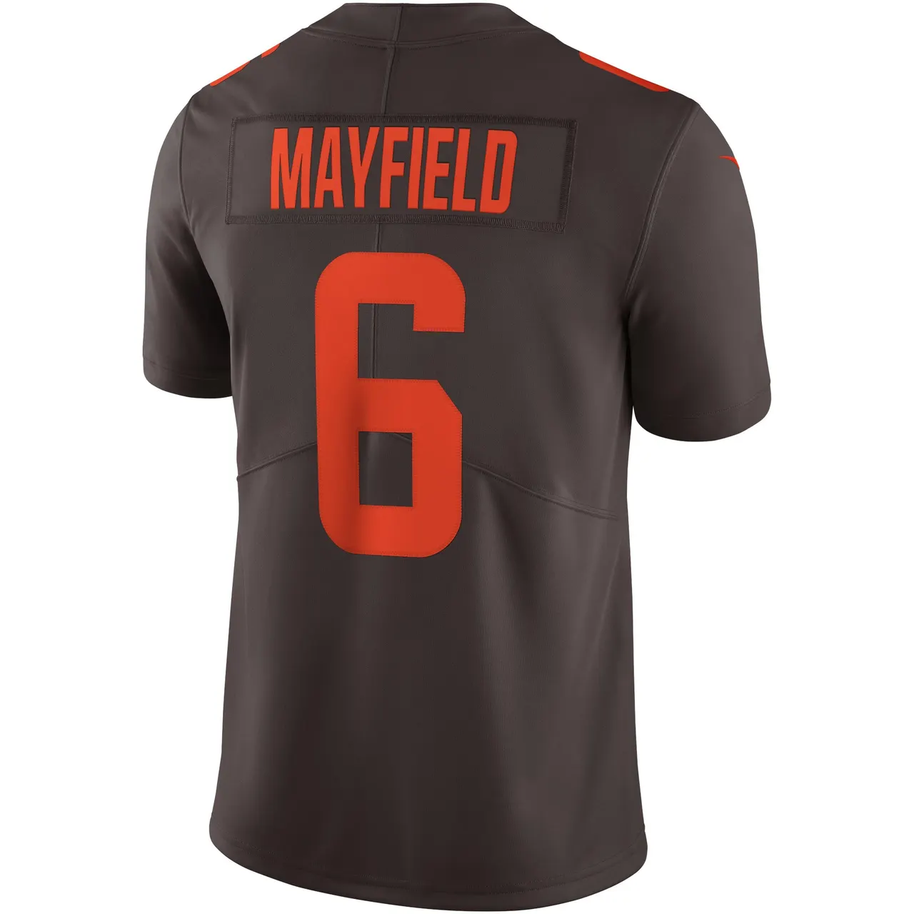Baker Mayfield Cleveland Browns Nike Alternate Vapor Limited Jersey - Brown - Image 4