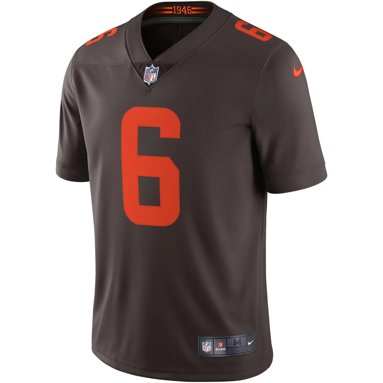 Baker Mayfield Cleveland Browns Nike Alternate Vapor Limited Jersey - Brown - Image 3