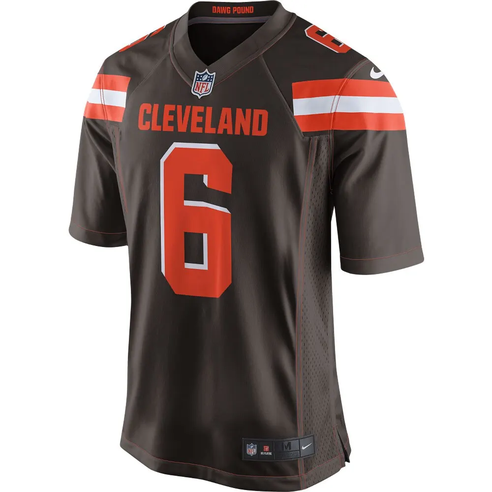 Baker Mayfield Cleveland Browns Nike Game Jersey - Brown - Image 3
