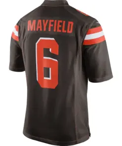 Baker Mayfield Cleveland Browns Nike Game Jersey - Brown - Image 4