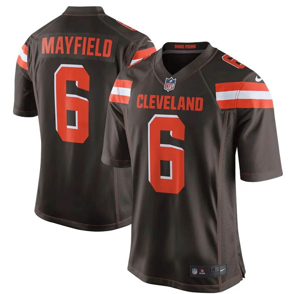 Baker Mayfield Cleveland Browns Nike Game Jersey - Brown - Image 2