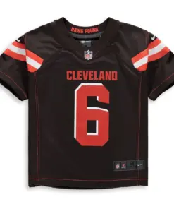 Alternative view of Baker Mayfield Cleveland Browns Nike Preschool Game Jersey - Brown