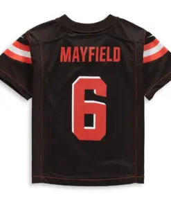 Baker Mayfield Cleveland Browns Nike Preschool Game Jersey - Brown - Image 3