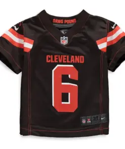 Alternative view of Baker Mayfield Cleveland Browns Nike Toddler Game Jersey - Brown