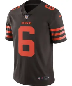 Baker Mayfield Cleveland Browns Nike Vapor Limited Jersey - Brown - Image 3