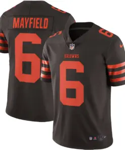 Alternative view of Baker Mayfield Cleveland Browns Nike Vapor Limited Jersey - Brown