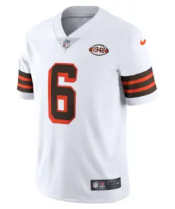 Baker Mayfield Cleveland Browns Nike Vapor Limited Player Jersey - Brown - Image 6