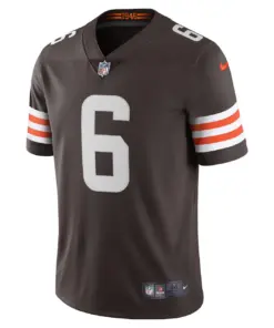 Baker Mayfield Cleveland Browns Nike Vapor Limited Player Jersey - Brown - Image 3