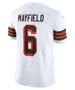 Baker Mayfield Cleveland Browns Nike Vapor Limited Player Jersey - Brown - Image 7