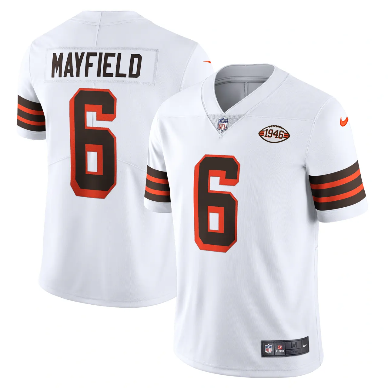 Baker Mayfield Cleveland Browns Nike Vapor Limited Player Jersey - Brown - Image 15