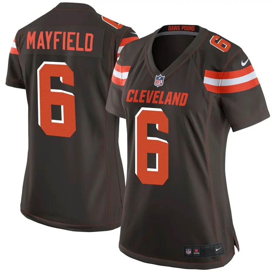 Baker Mayfield Cleveland Browns Nike Women's Game Jersey - Brown