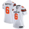 Baker Mayfield Cleveland Browns Nike Women's Player Game Jersey - White
