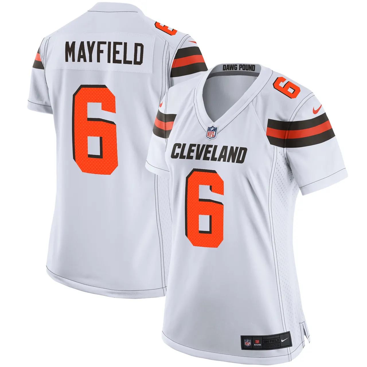 Baker Mayfield Cleveland Browns Nike Women's Player Game Jersey - White