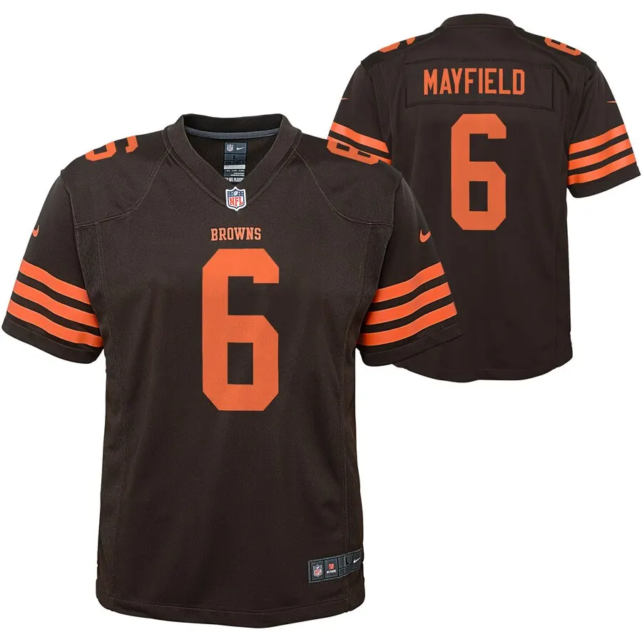Baker Mayfield Cleveland Browns Nike Youth Player Game Jersey - Brown