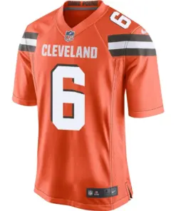 Alternative view of Baker Mayfield Cleveland Browns Nike Youth Player Game Jersey - Orange