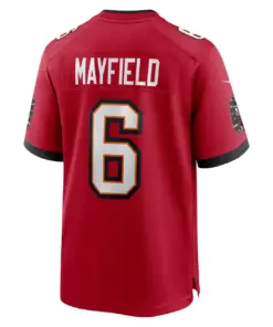 Baker Mayfield Tampa Bay Buccaneers Nike Game Jersey - Red - Image 4