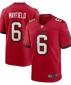 Alternative view of Baker Mayfield Tampa Bay Buccaneers Nike Game Jersey - Red