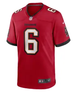 Baker Mayfield Tampa Bay Buccaneers Nike Game Jersey - Red - Image 3