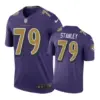 Ronnie Stanley Baltimore Ravens Nike Color Rush Jersey - Purple