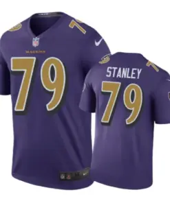 Ronnie Stanley Baltimore Ravens Nike Color Rush Jersey - Purple