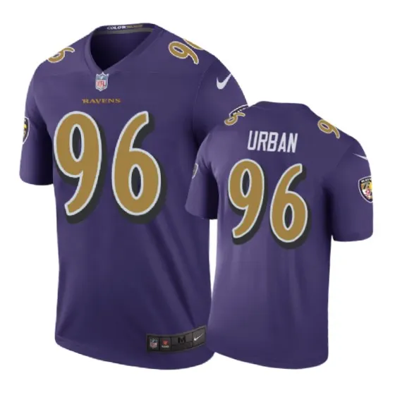 Brent Urban Baltimore Ravens Nike Color Rush Jersey - Purple
