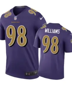 Brandon Williams Baltimore Ravens Nike Color Rush Jersey - Purple