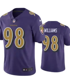 Brandon Williams Baltimore Ravens Nike Color Rush Limited Jersey - Purple