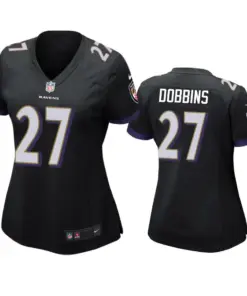 J.K. Dobbins Baltimore Ravens Nike Women's 2020 NFL Draft Game Jersey - Black