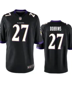 J.K. Dobbins Baltimore Ravens Nike 2020 NFL Draft Game Jersey - Black
