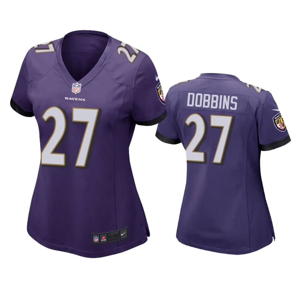 J.K. Dobbins Baltimore Ravens Nike Women's 2020 NFL Draft Game Jersey - Purple